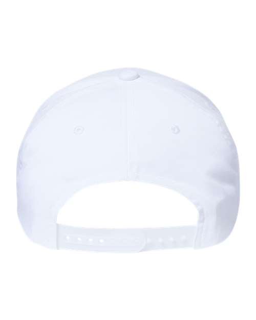 CVC Snapback Cap - White