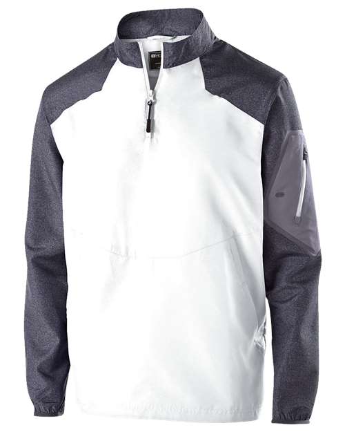 Men's Raider Quarter-Zip Jacket - Carbon Print/ White