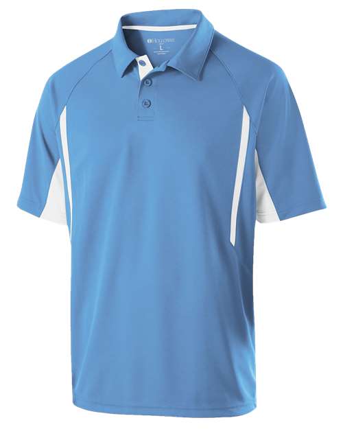 Men's Two-Tone Avenger Polo - University Blue/ White