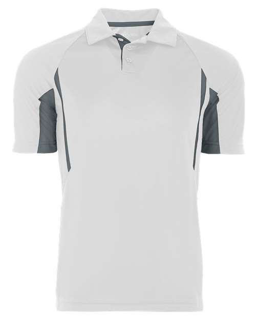 Men's Two-Tone Avenger Polo - White/ Graphite
