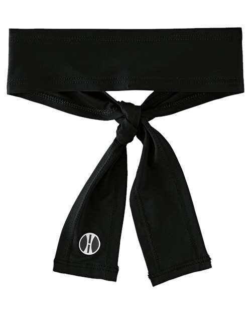 Zoom Tie Headband - Black