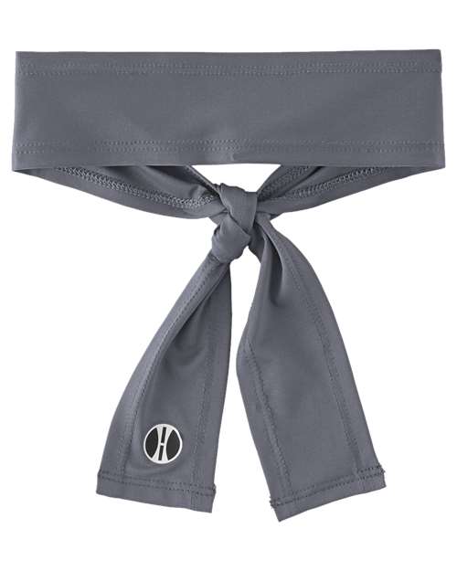 Zoom Tie Headband - Graphite