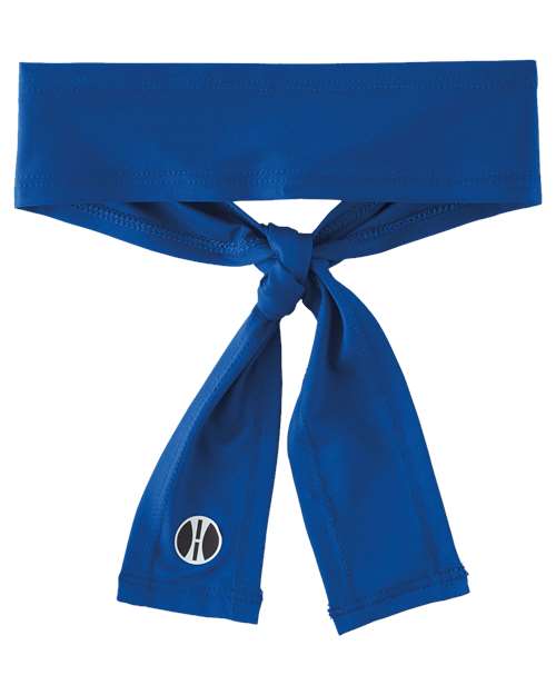 Zoom Tie Headband - Royal