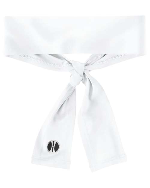 Zoom Tie Headband - White