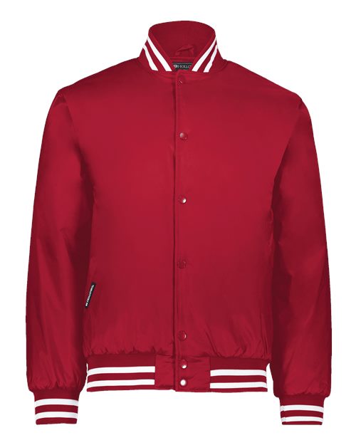 Men's Heritage Jacket - Scarlet/ White