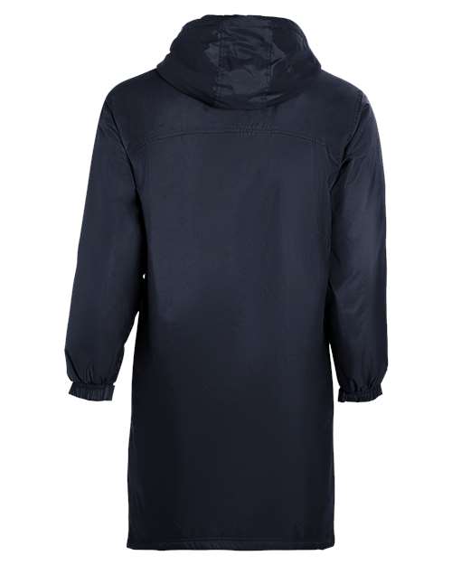 Men's Conquest Long Length Hooded Jacket - Navy