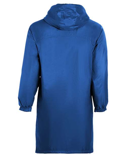 Men's Conquest Long Length Hooded Jacket - Royal