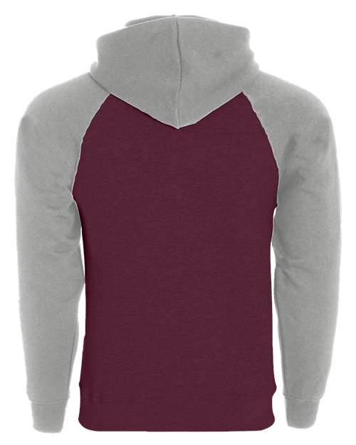 Men's Athletic Fleece Banner Hooded Sweatshirt - Maroon/ Athletic Heather