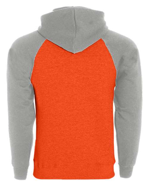Men's Athletic Fleece Banner Hooded Sweatshirt - Orange/ Athletic Heather