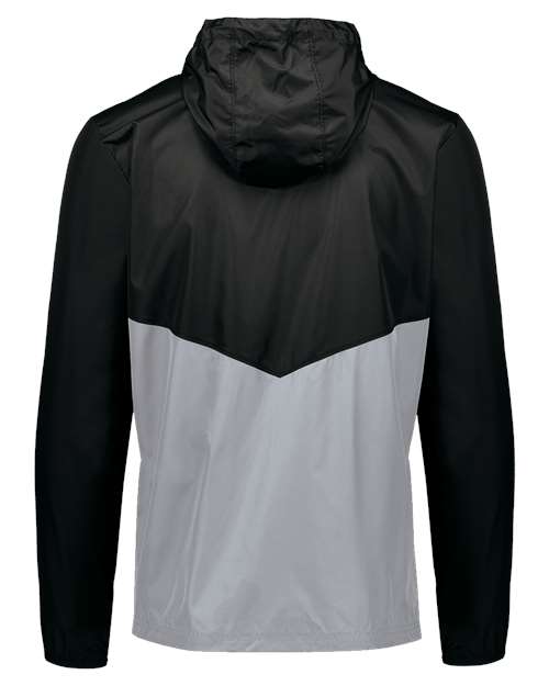 Men's Packable Quarter-Zip Jacket - Black/ Athletic Grey