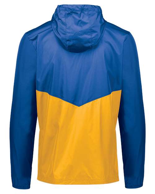 Men's Packable Quarter-Zip Jacket - Royal/ Gold