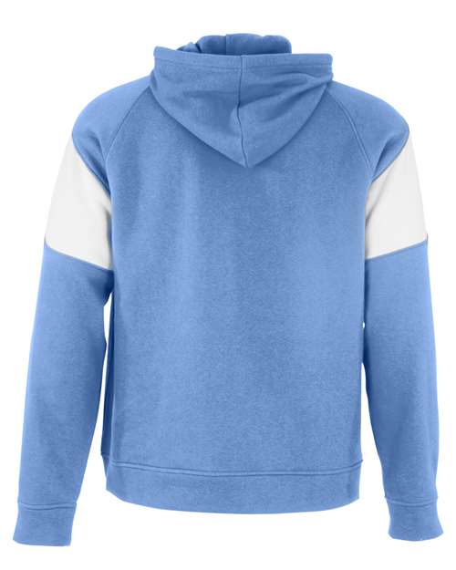 Unisex Athletic Fleece Prospect Hooded Sweatshirt - University Blue/ White