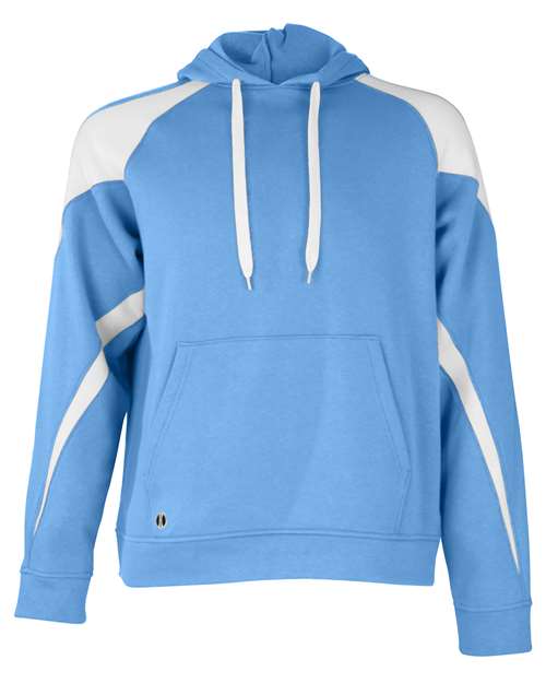 Unisex Athletic Fleece Prospect Hooded Sweatshirt - University Blue/ White