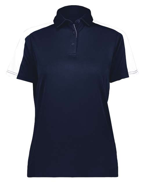 Women's Two-Tone Vital Polo - Navy/ White