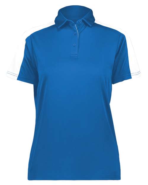 Women's Two-Tone Vital Polo - Royal/ White