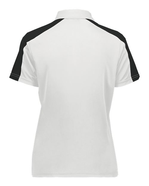 Women's Two-Tone Vital Polo - White/ Black