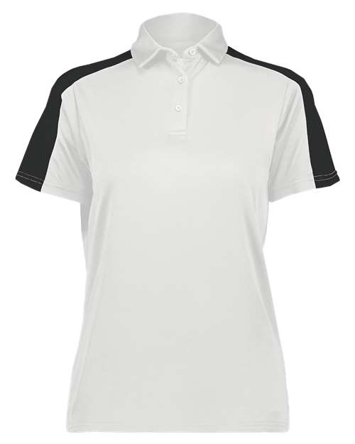 Women's Two-Tone Vital Polo - White/ Black