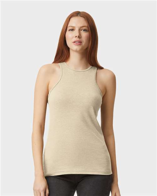Women's CVC Tank - Heather Bone