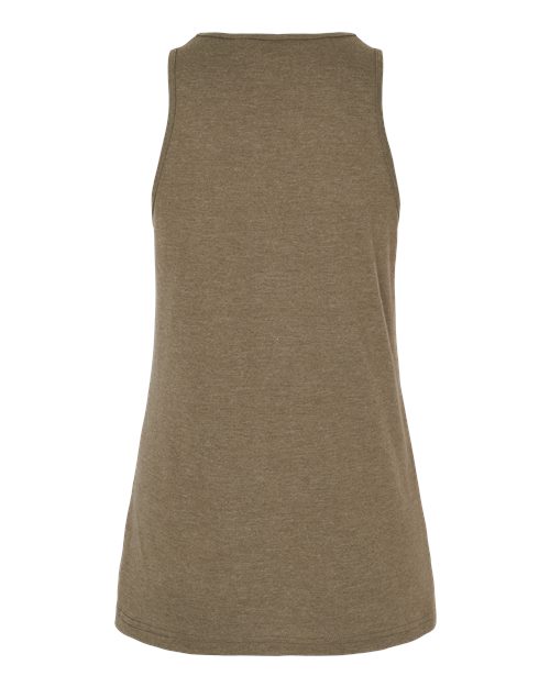 Women's CVC Tank - Heather Army