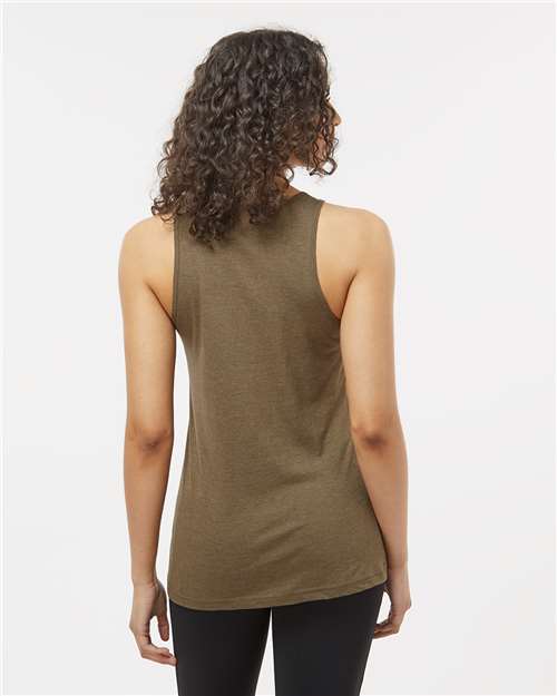 Women's CVC Tank - Heather Army