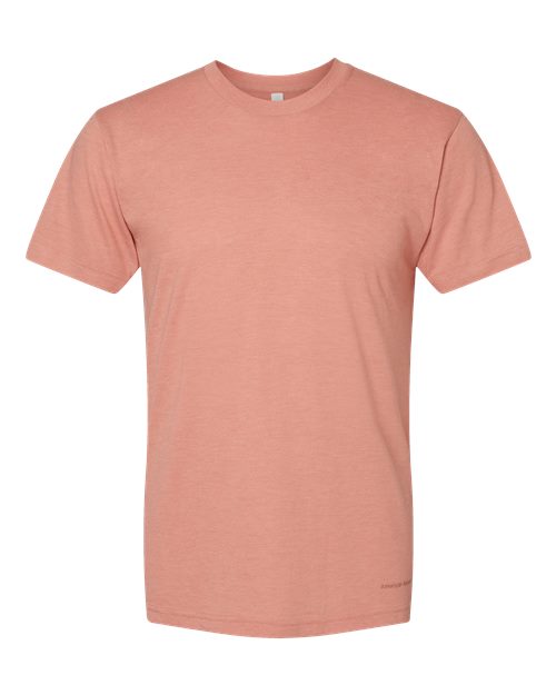 Unisex Triblend Track Tee - Tri-Coral