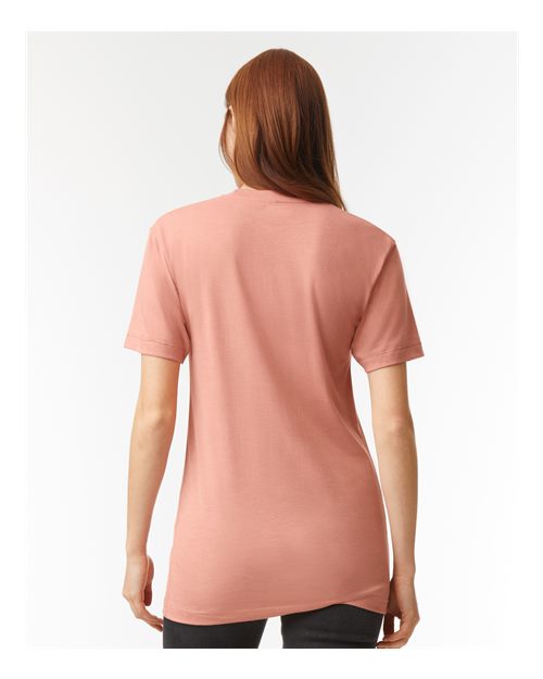 Unisex Triblend Track Tee - Tri-Coral
