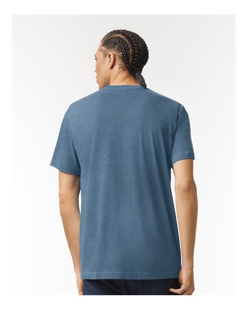 Unisex Triblend Track Tee - Tri-Dusk