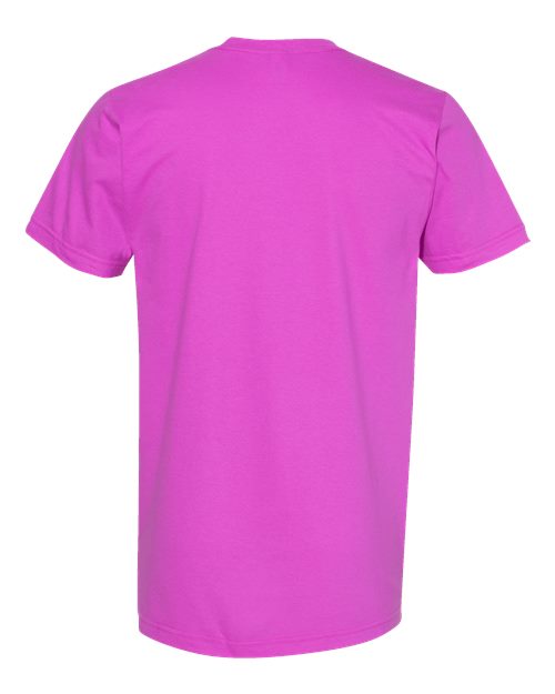 Unisex Fine Jersey Tee - Super Pink