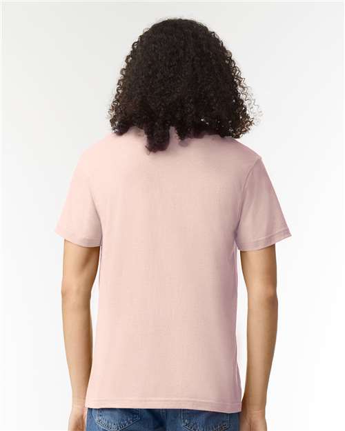 Unisex CVC Tee - Heather Blush