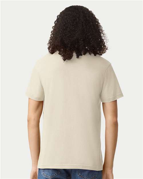 Unisex CVC Tee - Heather Bone