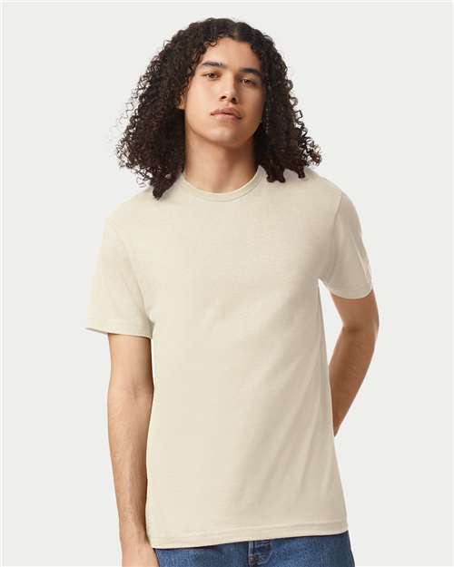 Unisex CVC Tee - Heather Bone