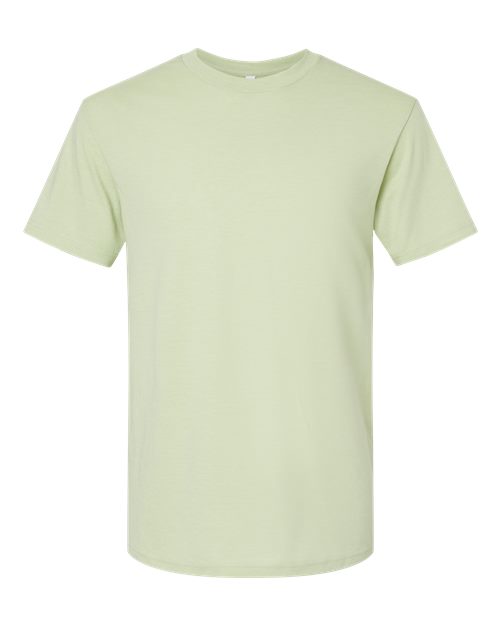Unisex CVC Tee - Heather Cucumber