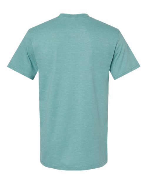 Unisex CVC Tee - Heather Arctic