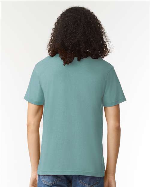 Unisex CVC Tee - Heather Arctic