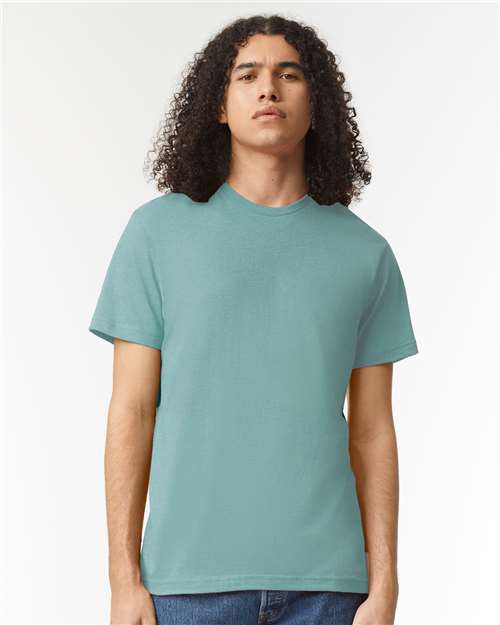 Unisex CVC Tee - Heather Arctic