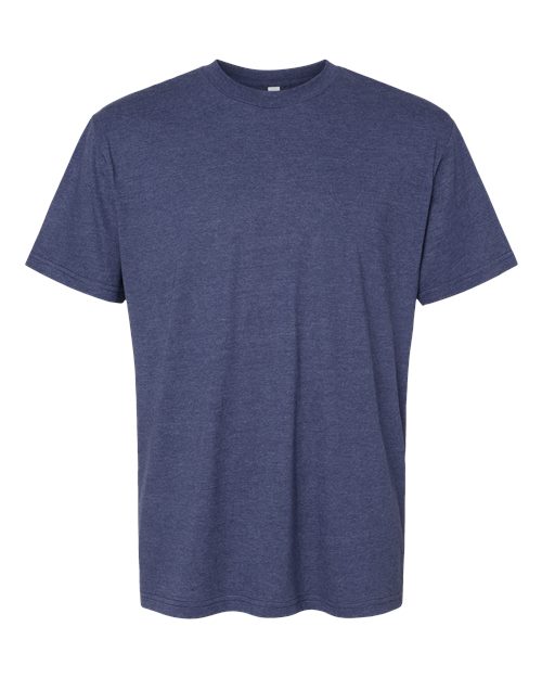 Unisex CVC Tee - Heather Indigo