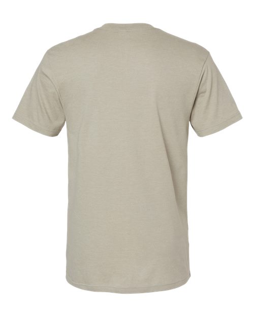 Unisex CVC Tee - Heather Khaki