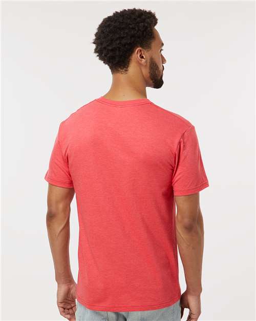 Unisex CVC Tee - Heather Red