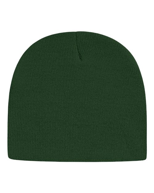 USA-Made 8 1/2" Beanie - Forest Green