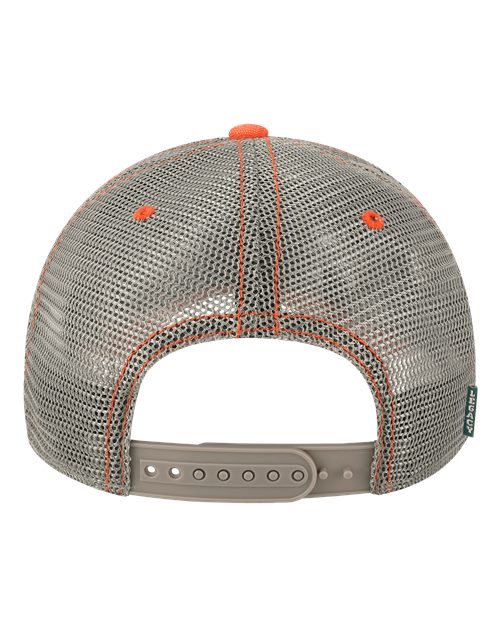 Dashboard Trucker Cap - Orange/ Grey