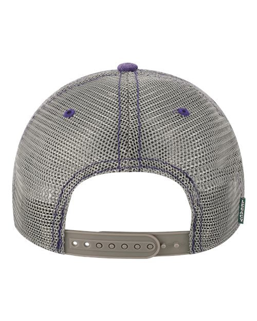 Dashboard Trucker Cap - Purple/ Grey