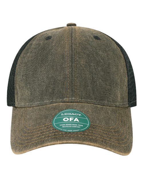Old Favorite Trucker Cap - Black/ Black