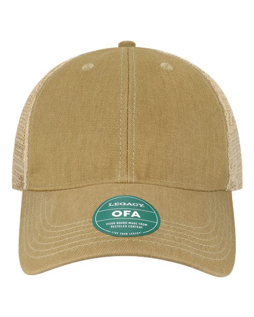 Old Favorite Trucker Cap - Khaki/ Khaki