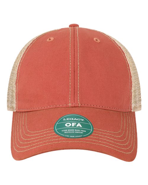 Old Favorite Trucker Cap - Nantucket Red/ Khaki