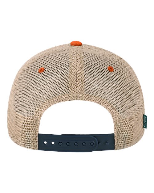 Old Favorite Trucker Cap - Navy/ Orange/ Khaki