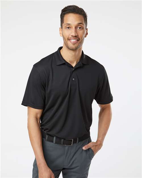 Men's Saratoga Performance Mini Mesh Polo - Black