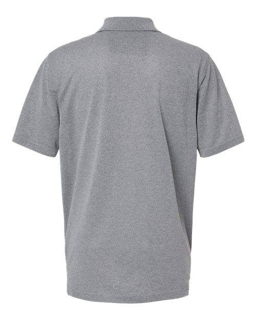 Men's Saratoga Performance Mini Mesh Polo - Heather Grey