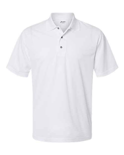 Men's Saratoga Performance Mini Mesh Polo - White