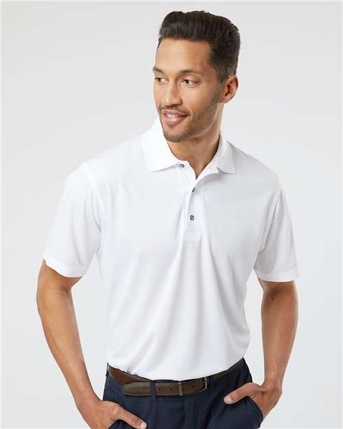 Men's Saratoga Performance Mini Mesh Polo - White