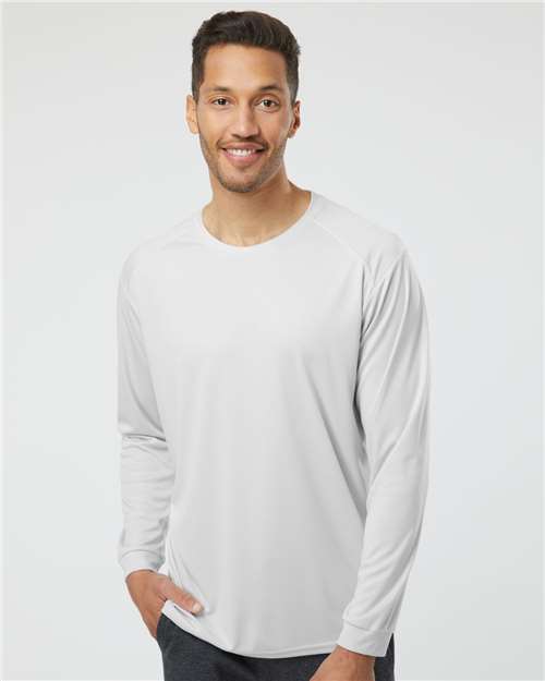 Unisex Long Islander Performance Long Sleeve T-Shirt - Aluminum